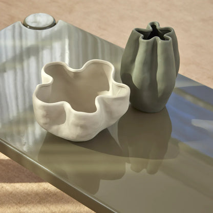 Amalfi Fluid Vase Green