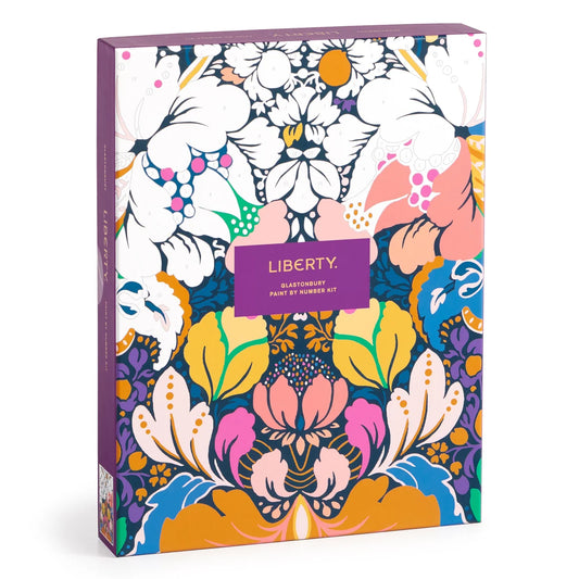 Galison Liberty Glastonbury Paint by Number Kit
