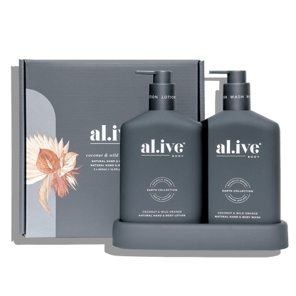 Wash & Lotion Duo - Coconut & Wild Orange - Artful & Sage Collective