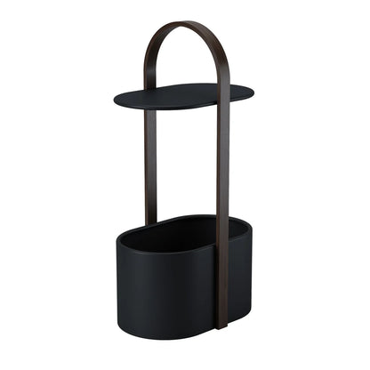 Umbra Bellwood Storage Table Black & Walnut