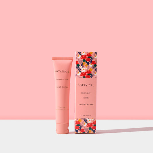 Botanical Rosewater & Vanilla Hand Cream