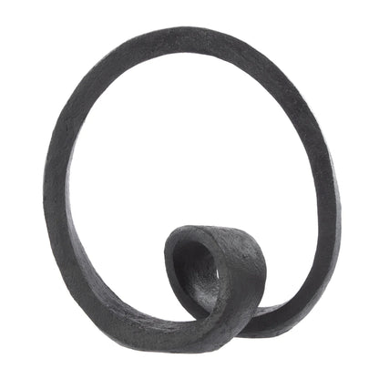 Amalfi Arcus Abstract Sculpture Black